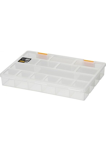 Luxury 11'' Klasik Organizer Şeffaf Vida Malzeme Kutusu Ş-Org-11 1 Adet