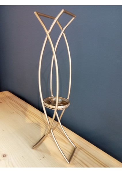 Luxury Metal Şamdan 1 Adet