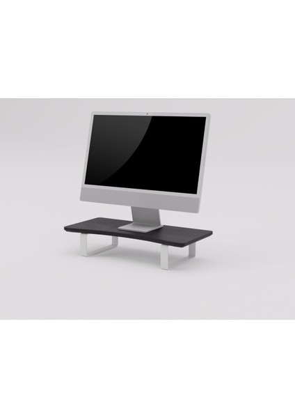 Luxury Doğal Ahşap Monitör Yükseltici Monitor Altlığı Monitör Sehpası Curve Tek Monitör 1 Adet fiyatları