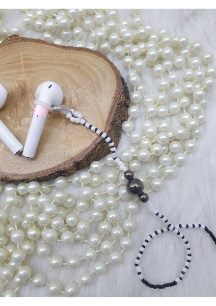 Luxury Zincir-Airpods Askısı-Yeni Nesil Kulaklık Zinciri-Hediyelik-Kalpler 1 Adet