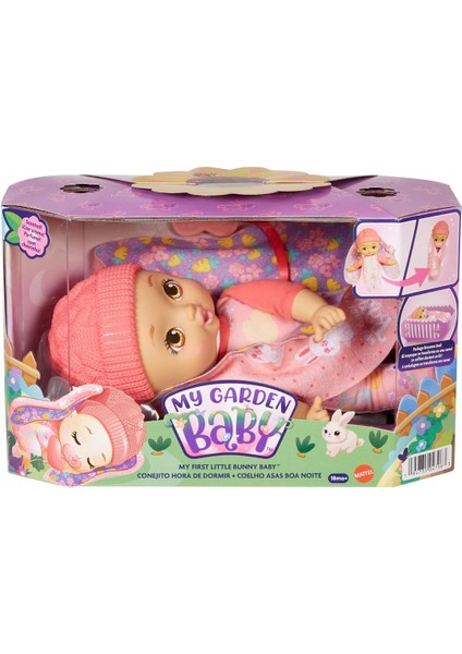 Luxury HGC10 Ilk Tavşan Bebeğim - Pembe Bereli Bebek My Garden Baby 1 Adet