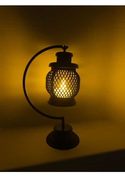 Luxury Dekoratif Çay Yanı Şamdan Mumluk (Led Mum Dahil) 1 Adet modelleri