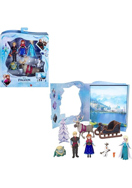 Luxury Disney Frozen Karlar Ülkesi Karakterleri Oyun Seti HLX04 1 Adet