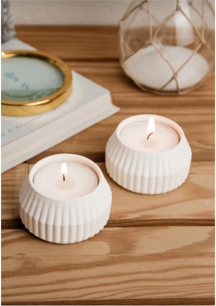 Luxury 2 Li Tealight Mumluk, Pinterest Iskandinav Bohem 1 Adet