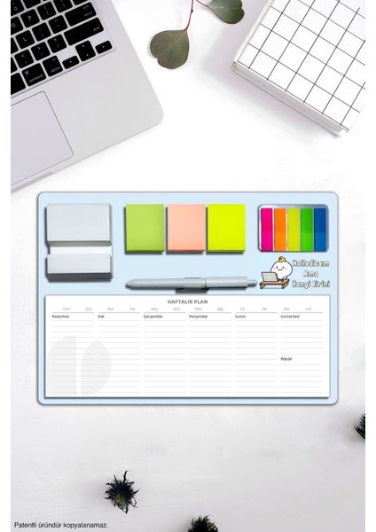 Luxury Masaüstü Planlayıcı Organizer Set |23X32CM| Fonksiyonel, Şık Masaüstü Planlayıcı 1 Adet