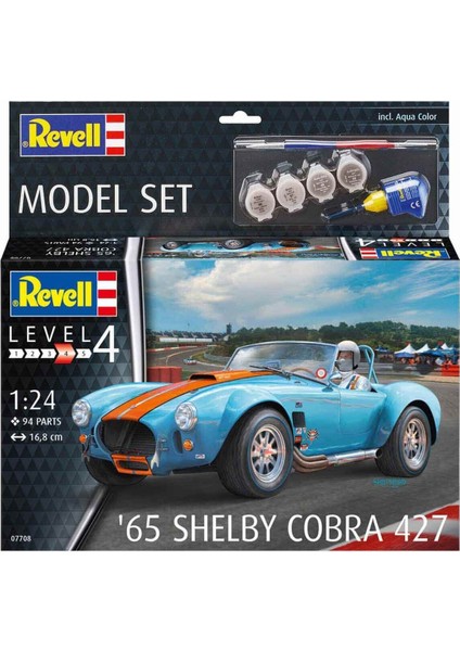Luxury 1:24 65 Shelby Cobra 427 VBA67708 1 Adet