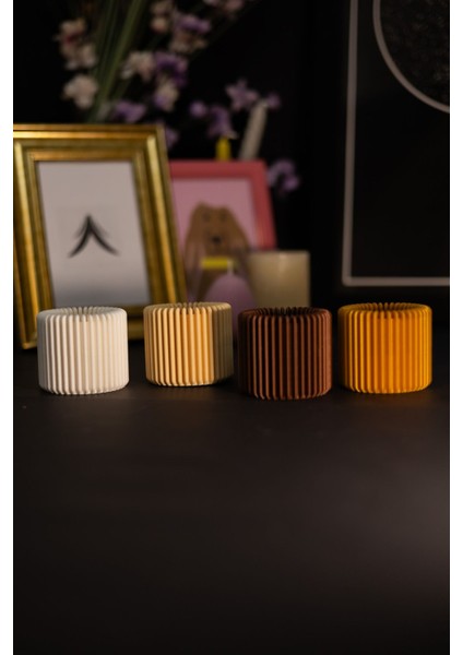 Luxury Modern Mumluk - Dekoratif / Hediyelik Mumluk - Tealight 1 Adet modelleri