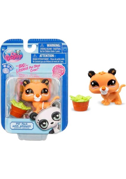 Luxury Littlest Pet Shop Minişler Tekli Paket S1-Kaplan 1 Adet