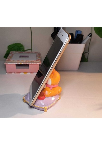 Luxury Sevimli Köpek Figürlü Telefon Tutacağı Telefon Standı,masa Üstü Telefon Tutucu 1 Adet fiyatları