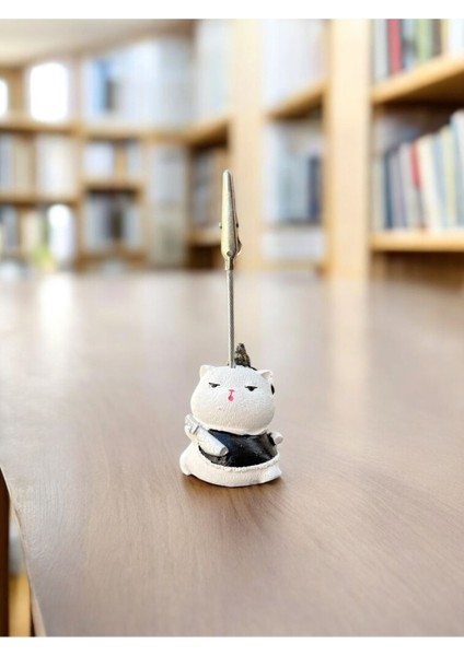 Luxury Tekli Japonya Şans Kedileri Kawaii Fotoğraf ve Not Tutucu - Ofis Masa Not Tutacağı 1 Adet