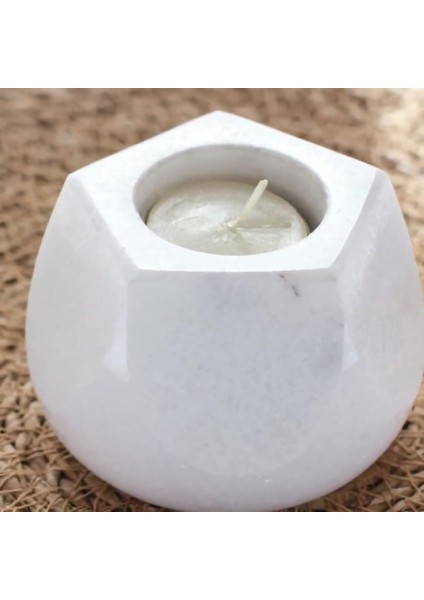 Luxury Stella Mumluk Tealight Beşgen 1 Adet fiyatları