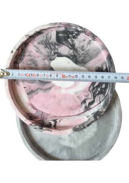 Luxury Silikon Kalıp Yuvarlak Sunumluk,tepsi Çap 18 cm 1 Adet