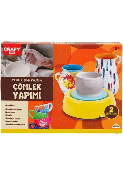 Luxury Çömlek Yapım Seti 1 Adet