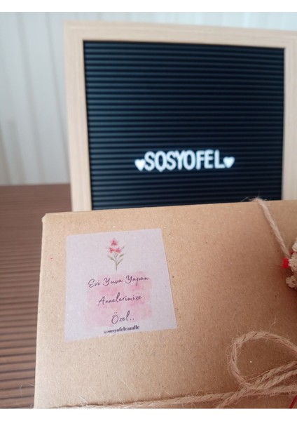 Luxury Sosyofel Dekoratif Anneler Günü Soya Wax Hediye Keyif Seti 1 Adet indirimleri