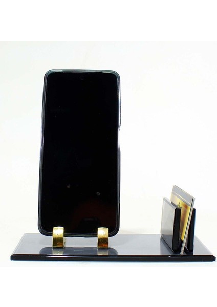 Luxury Telefon Standı Cam Füme Krom Metal Ayak Masa Üstü Telefon Tutucu Stand Araç Telefon Tutucu 1 Adet modelleri