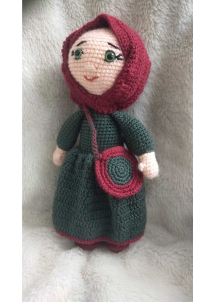 Luxury Amigurumi Oyuncak Türbanlı Bebek 1 Adet fiyatları