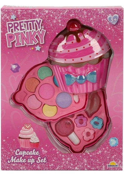 Luxury Cupcake Şekilli 2 Katlı Makyaj Güzellik Seti 1 Adet