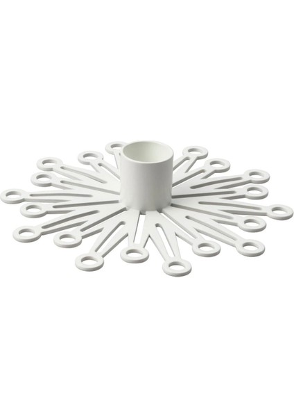 Luxury Fröjda Şamdan Beyaz 3cm 1 Adet