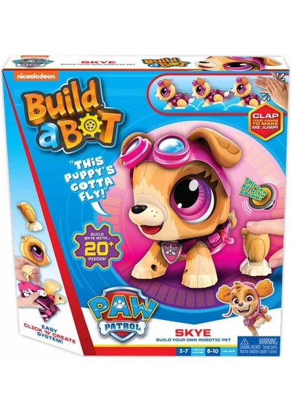 Luxury Paw Patrol Build A Bot Skye Figür 1 Adet
