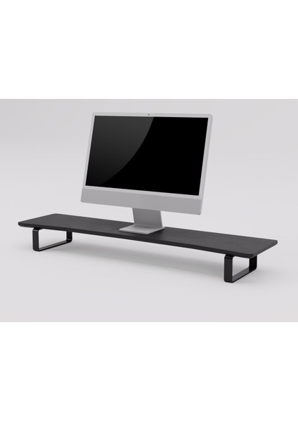 Luxury Doğal Ahşap Monitör Yükseltici Monitor Altlığı Monitör Sehpası Curve 1 Adet fiyatları