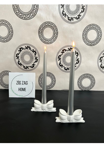 Luxury Fiyonk Mumluk 2 Adet Kurdeleme Mumluk Pinterest Tarzı Bohem Dekoratif Mumluk 1 Adet modelleri