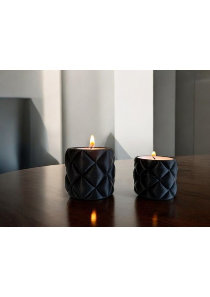 Luxury Dekoratif Şık Mumluk 1 Adet