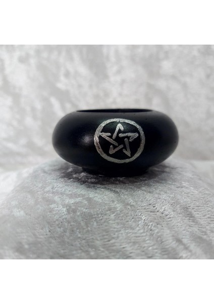 Luxury Pentagram Tealight Mumluk 1 Adet