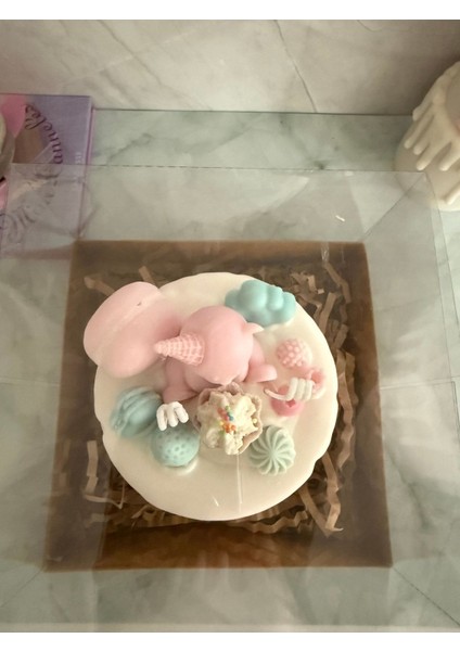Luxury Ayıcıklı Pasta Mum 1 Adet modelleri