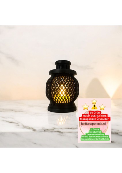 Luxury Çay Yanı Şamdan Mumluk (Led Mum Dahil) 1 Adet modelleri