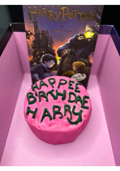 Luxury Harry Potter Hagrid Doğum Günü Pastası Görünümlü Saklama Kutusu 1 Adet indirimleri