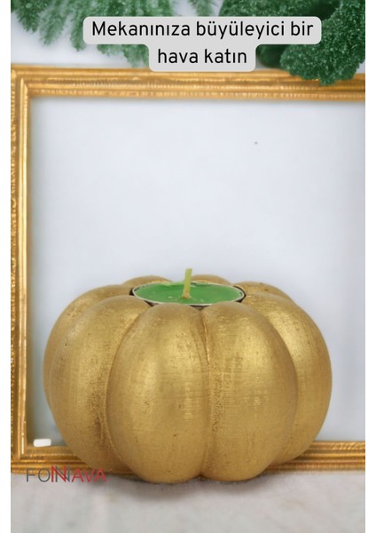 Luxury Şamdan Mumluk Dekoratif Mumluk Tealight Mumluk Altın Renk Model 34 1 Adet