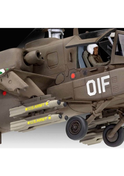 Luxury 1:72 AH-64A Apache VBU63824 1 Adet