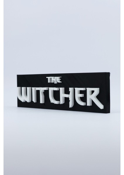 Luxury The Witcher - 3 Boyutlu Tabela - 19.5cm x 6cm x 1.5cm 1 Adet