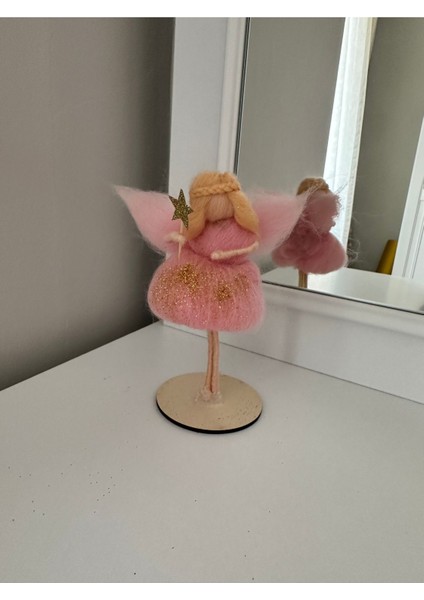 Luxury Bebek Biblo, Çocuk Odası Aksesuar, Keçe Bebek, Peri Bebek 1 Adet