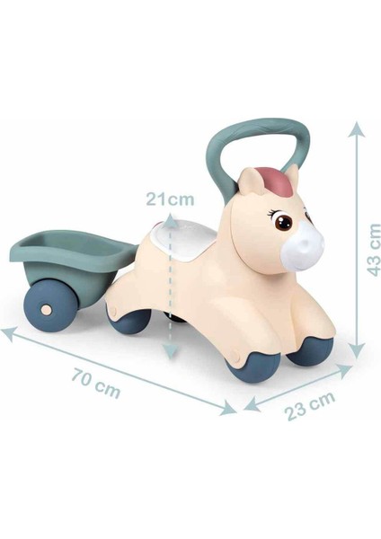 Luxury Baby Pony Bingit Araba 1 Adet