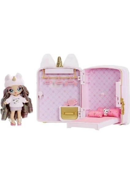 Na! Na! Na! Surprise Backpack Bedroom Unicorn Bebek Britney Sparkles Oyun Seti 1 Adet