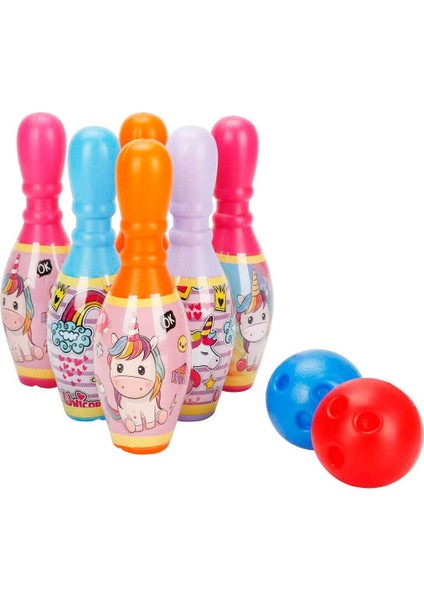 Luxury Unicorn Bowling Seti 1 Adet