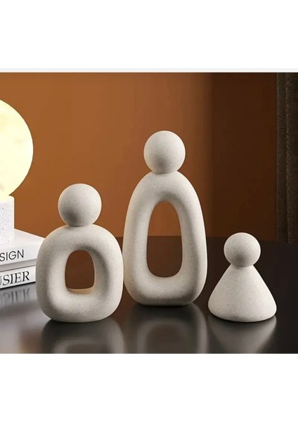 Luxury Dekor Soyut Aile 1 Adet