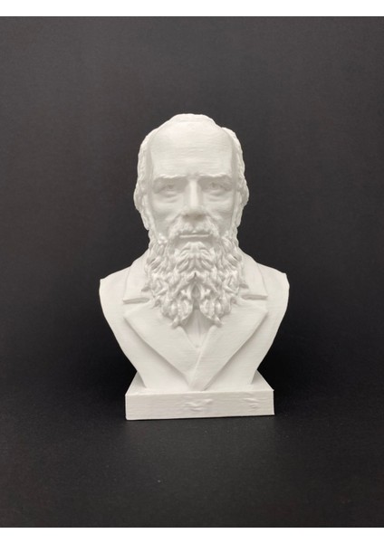 Luxury Dostoyevski Büst 15 cm Rus Roman Yazarı Fyodor Dostoyevski Heykeli 1 Adet