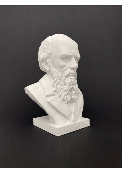Luxury Dostoyevski Büst 15 cm Rus Roman Yazarı Fyodor Dostoyevski Heykeli 1 Adet
