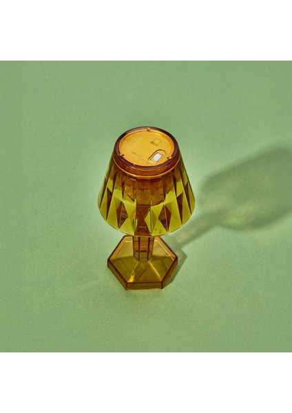 Luxury LED Dekoratif Aydınlatma - Amber - 12 cm 1 Adet
