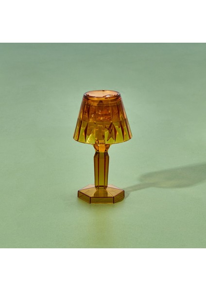 Luxury LED Dekoratif Aydınlatma - Amber - 12 cm 1 Adet