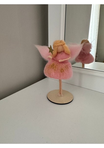 Luxury Bebek Biblo, Çocuk Odası Aksesuar, Keçe Bebek, Peri Bebek 1 Adet