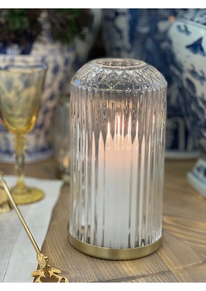 Luxury Kristal Şamdan 1 Adet