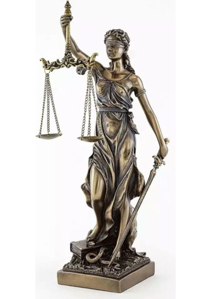Luxury Themis Adalet Heykeli Eşsiz Bir Dekoratif Hediye 1 Adet fiyatları