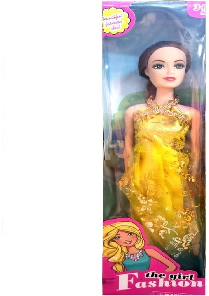 Luxury Fashion Girl Elbiseli Bebek 1 Adet