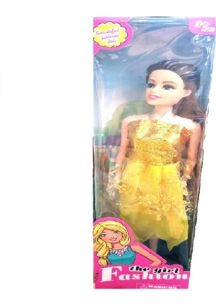 Luxury Fashion Girl Elbiseli Bebek 1 Adet