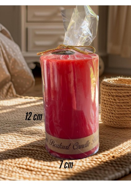 Luxury Silindir Mum 1 Adet