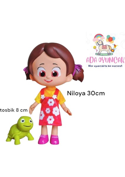 Luxury Niloya Bebek ve Tospik Kaplumbağası 30CM 1 Adet
