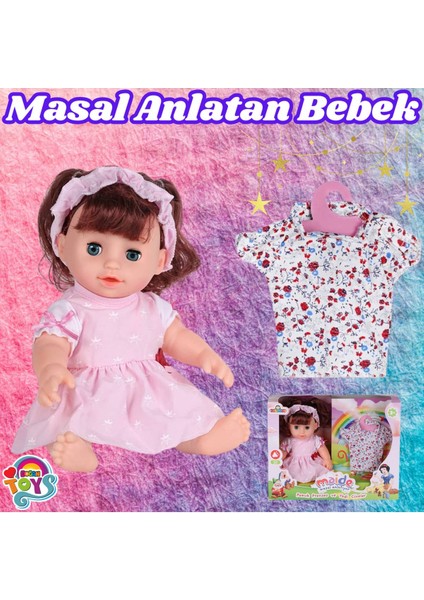 Luxury Maide Masal Anlatıyor - Türkçe Konuşan Maide Et Bebek - Konuşan Bebek - Maide Bebek - Masal Anlatan 1 Adet